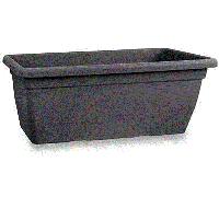 STOCK 5 pz FIORIERA CASSETTA PLASTICA 100 CM GIARDINO TERRAZZO VASO NO RESINA