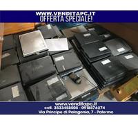 STOCK 50 NOTEBOOK COMPUTER PORTATILE USATO DA RICONDIZIONARE RAM 1 GB HDD 80GB
