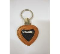STOCK 50 PEZZI PORTACHIAVI SPALDING A FORMA DI CUORE COLOR RAME E BLU