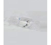 STOCK 50 PEZZI Scatola in plexiglass per bomboniera confetti a forma di 09FG
