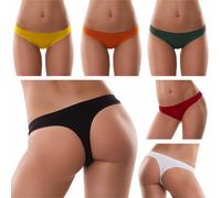 Stock 6 pezzi perizoma donna slip elasticizzato string intimo TOOCOOL T3285-6