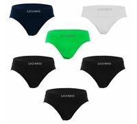 Stock 6 pezzi slip uomo microfibra elasticizzati lotto intimo mutande LBD-W117