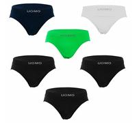 Stock 6 pezzi slip uomo microfibra elasticizzati lotto intimo mutande LBD-W117