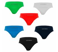 Stock 6 pezzi slip uomo microfibra elasticizzati lotto intimo mutande LBD-W117