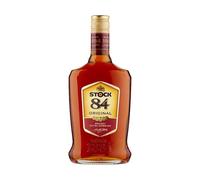 Stock 84 Original, Brandy Extra Morbido Prodotto con l'Originale Ricetta Italiana - Bottiglia da 1L