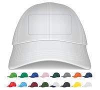 Stock da 10 Cappellini Personalizzati con Logo Gadget Personalizzabili Promozionali con Stampa per Eventi, Gite, Fiere, Aziendali Berretti Pubblicitari da Uomo e Donna Stampati con Visiera