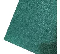 stock di carte flash, Confezione da 15 fogli di cartoncino glitterato autoadesivo A4 da 200 g/m² multicolore(Green)