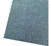 stock di carte flash, Confezione da 15 fogli di cartoncino glitterato autoadesivo A4 da 200 g/m² multicolore(Blue)