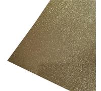 stock di carte flash, Confezione da 15 fogli di cartoncino glitterato autoadesivo A4 da 200 g/m² multicolore(Gold)