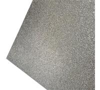 stock di carte flash, Confezione da 15 fogli di cartoncino glitterato autoadesivo A4 da 200 g/m² multicolore(Silver)