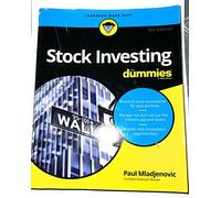 Stock Investing For Dummies, 5th Edition