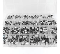 Stock Kit 400 Condensatori SMD 24 valori assortimento 1uF - 1000uF 6.3V-50V