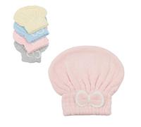 Stock Líder Asciugamani per capelli, asciugamano per capelli, asciugamano in microfibra, asciugatura, rapida, capelli, ultra assorbente, antibatterico, leggero, compatto, turbante, donna, uomo