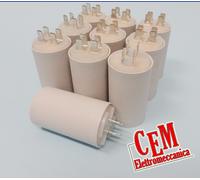 Stock lot 10 Condensateur pour moteur électrique - pompe à 14 MF. Capacitor 450V
