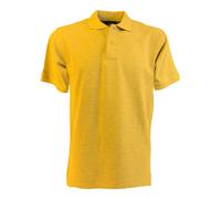 Stock Lotto Pacchetto 5 Polo Manica Corta 100% Cotone Piquet Da Lavoro