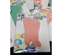 STOCK LOTTO PIETRA POMICE 24 PEZZI 3 COLORI VERDE AZZURRO ROSA NUOVO