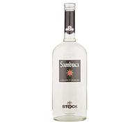 Stock, Sambuca Liquore della tradizione italiana prodotto attraverso l'infusione di due varietà di anice - 1 bottiglia da 1L