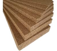 Stock Sughero Superiore biondo 60 pannelli 100 x 50 x 2 cm di spessore Isolante