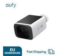 (Stock UE) Eufy Security S220 SoloCam Telecamera di sicurezza solare Telecamera esterna wireless Alimentazione continua Risoluzione 2K Wireless
