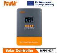 Stock UE PowMr MPPT 60A regolatore del caricatore solare 12V 24V 36V 48V caricabatteria Auto Lifepo4 regolatore del pannello solare ingresso PV massimo 160VDC