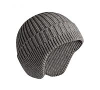 Stock UK Uomo Inverno Maglia Caldo con Teschio Berretto Brimless Orecchio Tappo