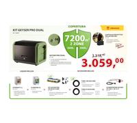 STOCKER - 44601 - KIT GEYSER PRO DUAL - Copertura 7200 mq 2 zone