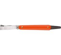 COLTELLO DA INNESTO STOCKER CON PENNA COLTELLINO PIEGHEVOLE SPATOLA ARANCIONE