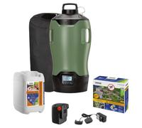 Stocker Nebulizzatore Geyser MI21V – Kit anti-zanzare batt. 21V, serb.25L, tubo100m, copertura 400mq