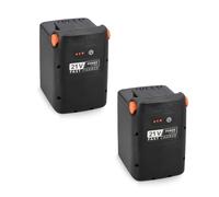 STOCKER - Kit 2 Batterie Power 21 V 8,0 Ah - Compatibile con Linea Power 21 V - Alta Capacità 172,80 Wh - Leggere e Potenti - Per Giardinaggio Professionale