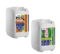 Stocker Kit Antizanzare Completo 10L: Etokraft PMC 21225 (5L) + Florifens Disabituante (5L) - Estendibile fino a 20 m² - Ottimizzato per Nebulizzazione ANTIZANZARE e Geyser 2 L Li-Ion
