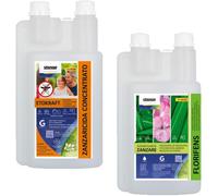 STOCKER Kit Antizanzare Professionale 40004 Etokraft Zanzaricida + Florifens