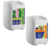 Stocker Kit Antizanzare Completo 10L: Etokraft PMC 21225 (5L) + Florifens Disabituante (5L) - Estendibile fino a 20 m² - Ottimizzato per Nebulizzazione ANTIZANZARE e Geyser 2 L Li-Ion