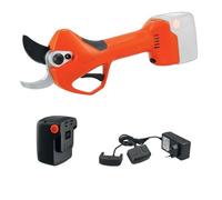 STOCKER - Kit Forbice Elettrica Magma E-40 TP 21V + Batteria Power 2,6Ah + Caricabatterie Doppio + Garanzia 60 Mesi + Olio Spray - Sistema Completo Potatura