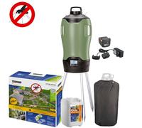 Stocker Kit Geyser 25 L - Con 5 Litri di Anti Zanzare - Copertura 400 m²