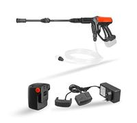 STOCKER - Kit Idropulitrice Calipso E-200 21V con Batteria, Caricabatterie e Accessori - Pulizia Potente e Versatile per Casa, Auto e Giardino
