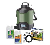 STOCKER - Nebulizzatore Giardino Elettrico Ricaricabile - Kit Completo Geyser per Zanzare con Timer e Pompa - 12L