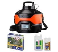 STOCKER - Nebulizzatore Giardino Elettrico Ricaricabile - Kit Completo Geyser per Zanzare con Timer e Pompa - 4L