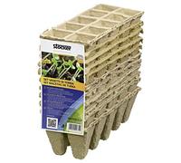 STOCKER Set vasetto in Fibra di Torba 22 x 8 x h6 cm
