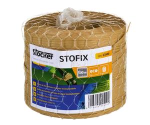 Stocker Stofix piattina animata legature rotolo 500 metri biodegradabile carta