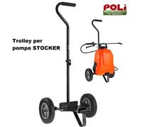 STOCKER TROLLEY CARRELLO PER POMPA A BATTERIA 235 236 IN METALLO ART : 1239/1