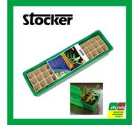 STOCKER VASSOIO MINISERRA CON VASETTI IN TORBA 9625 SEMINA PIANTE SEMENZAIO SEMI