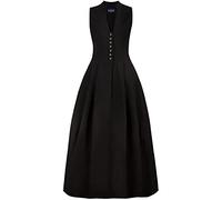 Stockerpoint Dirndl Akina Vestito, Nero, 44 Donna