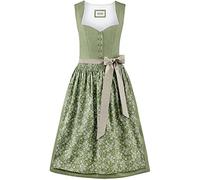Stockerpoint Abito tradizionale Dirndl Edonita, da donna, taglia 32-48, con dettagli curati e grembiule Dirndl, 100% cotone, comodo e facile da pulire, perfetto per costumi tradizionali e feste, canna