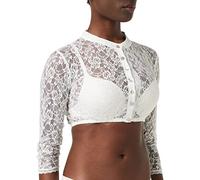 Stockerpoint Bluse B-5070, Trachtenblusen Donna, Bianco, 40 (Taglia Produttore:)