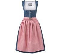 Stockerpoint Dirndl Roseline Blau-Altrosa, 38