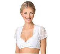 Stockerpoint Dirndlbluse B-3033 Vestito per Occasioni Speciali, Bianco, 40 Donna