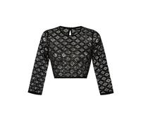 Stockerpoint Dirndlbluse Holly Camicia da Donna, Nero, 44