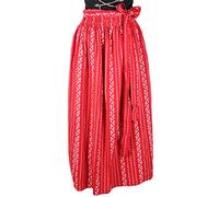 Stockerpoint Schürze SC-195 Dirndlschürzen, Rosso (Rot), 1 Donna