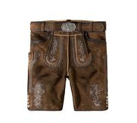 Stockerpoint Hose Thomas2 Lederhosen, Marrone (Stone Geäscht Stone Geäscht), 56 (Taglia Produttore: 50) Uomo