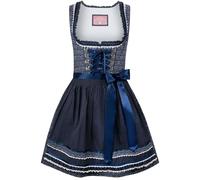 Stockerpoint Kim Mini Dirndl da Donna, Blu Scuro, 40